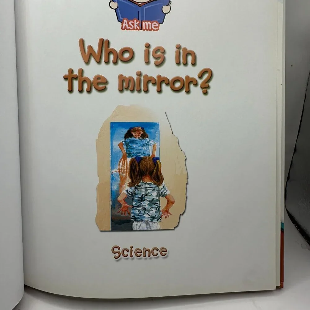 Who Is In The Mirror? Hardcover Childrens Science Book